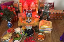 Mâm cúng ngày vía Thần tài 2025 chuẩn phong thủy để hút tài lộc