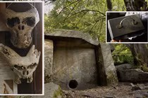 Trùm phát xít Hitler từng sở hữu 2 hộp sọ người ngoài hành tinh?