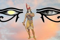 Bí mật đôi mắt vị thần Ai Cập tượng trưng Mặt Trời - Mặt Trăng