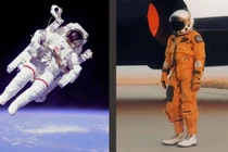 Vì sao phi hành gia khởi hành mặc đồ trắng, về mặc đồ cam? 