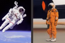 Vì sao phi hành gia khởi hành mặc đồ trắng, về mặc đồ cam? 