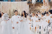 Hình ảnh chưa từng được tiết lộ trong đám cưới của Lâm Tâm Như 