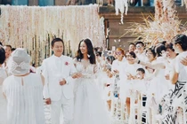 Hình ảnh chưa từng được tiết lộ trong đám cưới của Lâm Tâm Như 