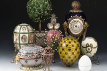 Độc đáo những quả trứng nạm vàng, kim cương của Sa hoàng Nga