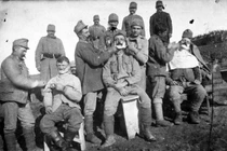 Góc ảnh binh sĩ sinh hoạt trên chiến trường Thế chiến 1