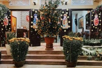 Tò mò không gian nhà Hoa hậu Việt ngày Tết Canh Tý 2020