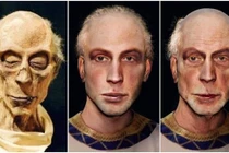 Cực sốc dung mạo thật của pharaoh đầu tiên được cấp... hộ chiếu 