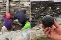 Mở mộ cổ thời đồ đá, giật mình phát hiện vật thể lạ lùng 