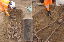 Phát hiện 40 bộ hài cốt hộp sọ đặt ở chân, chuyên gia sốc 