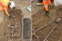 Phát hiện 40 bộ hài cốt hộp sọ đặt ở chân, chuyên gia sốc 