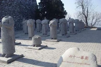 Bí ẩn không lời giải tượng đá cụt đầu tại lăng Võ Tắc Thiên