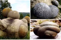 Kỳ dị những tảng đá biết “sinh con”, ai xem cũng đứng hình 