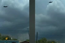 Xôn xao UFO dài 15m lộ diện sau bão: Bí ẩn chưa lời giải! 