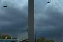 Xôn xao UFO dài 15m lộ diện sau bão: Bí ẩn chưa lời giải! 