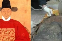 Khai quật mộ cổ thời nhà Minh, giật mình hài cốt đổi màu đen sì