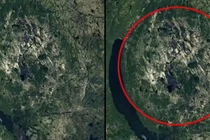 Dùng Google Maps, phát hiện cấu trúc 'lạ' ở Canada
