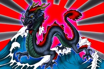 Giai thoại thần Rồng nổi tiếng cai quản đại dương của Nhật Bản