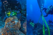 Kinh ngạc kho báu khổng lồ trong xác tàu đắm La Mã 2.000 tuổi