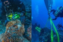 Kinh ngạc kho báu khổng lồ trong xác tàu đắm La Mã 2.000 tuổi