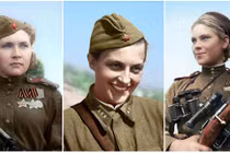 Những nữ xạ thủ huyền thoại Liên Xô khiến phát xít Đức run sợ 