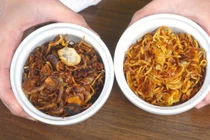 Làm hành phi vàng ươm giòng rụm chỉ bằng lò vi sóng