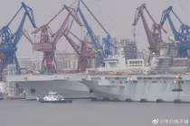 Bất chấp tất cả, Trung Quốc hạ thuỷ tàu đổ bộ tấn công Type 075 thứ hai