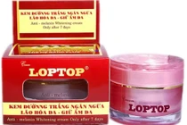 Kem dưỡng trắng LOPTOP bị thu hồi chứa chất cấm nguy hại nào?