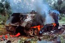 Thảm cảnh thiết giáp M113 Mỹ khi gặp hỏa lực quân giải phóng