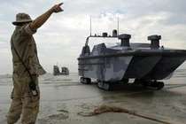 Ngạc nhiên thiết kế tàu độ lưỡng cư của Trung Quốc