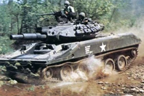 Xe tăng hạng nhẹ ít thấy của Mỹ trong CT Việt Nam