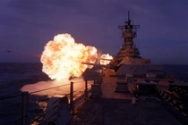 Mãn nhãn lần cuối cùng thiết giáp hạm Mỹ khai hoả