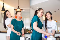 Mẹ ruột Hoa hậu Tiểu Vy: Chủ spa, trẻ trung, năng động 