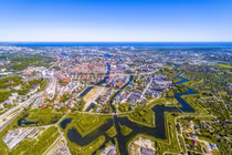 Choáng ngợp đất nước Ba Lan nhìn từ trên cao