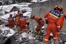 Lở đất ở Trung Quốc, hàng chục người bị vùi lấp