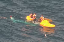 Trực thăng cứu thương rơi xuống biển, 3 người thiệt mạng