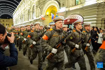 Ấn tượng buổi diễn tập chuẩn bị cho lễ duyệt binh Ngày Chiến thắng