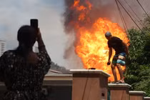 Cháy đường ống khí đốt ở Malaysia, 145 người bị thương