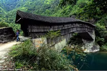 Cận cảnh những cây cầu gỗ 1.000 năm tuổi ở Trung Quốc