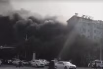 Hiện trường vụ cháy cửa hàng 39 người chết ở Trung Quốc