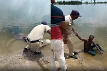 Hoảng hồn phát hiện “thi thể” nổi trên mặt ao, ngã ngửa sự thật