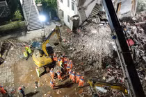 Sập nhà ở Trung Quốc, nhiều người thiệt mạng