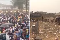 Hiện trường vụ giẫm đạp kinh hoàng, hàng chục trẻ em thiệt mạng