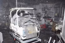 Hiện trường vụ cháy bệnh viện khiến 10 trẻ sơ sinh thiệt mạng