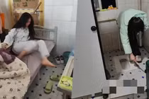 Cô gái Trung Quốc chọn sống trong nhà vệ sinh để tiết kiệm tiền