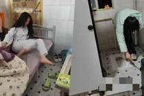 Cô gái Trung Quốc chọn sống trong nhà vệ sinh để tiết kiệm tiền