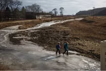 Góc ảnh hiếm về cuộc sống thường nhật ở vùng nông thôn Triều Tiên