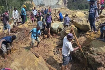 Hãi hùng hiện trường lở đất hơn 670 người chết ở Papua New Guinea