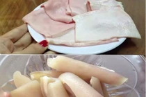 Bất ngờ với công dụng làm đẹp của mặt nạ bì lợn