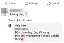Bị chê miệng rộng, Thủy Tiên 'phản dame' thâm thúy