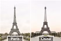 Loạt công trình nổi tiếng thế giới bị Trung Quốc 'đạo nhái' không thương tiếc